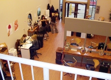 Salon de coiffure Longueuil vue de haut